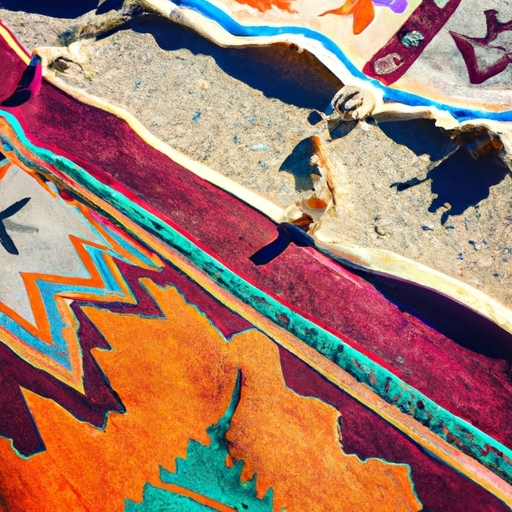 History and Origins of Native American Outdoor Rugs