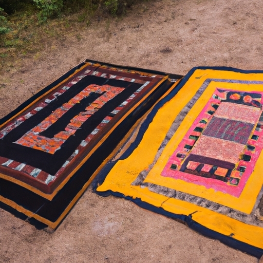 History and Origins of Native American Outdoor Rugs